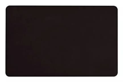 CARD FOOD SAFE PVC 30 MIL BOX OF 500 CARDS BLACK GLOSSY