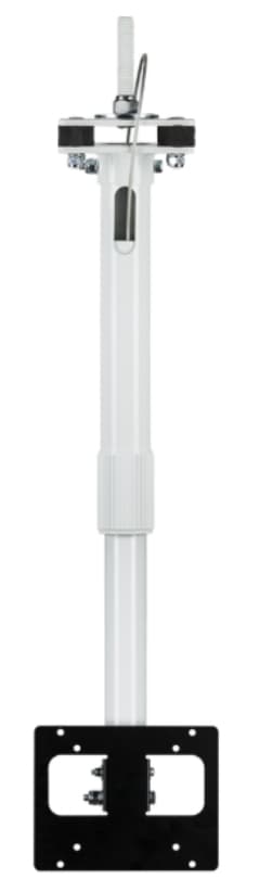 BRACKET TELESCOPING ADJUSTABLE 18-32IN CEILING MOUNT VESA WHITE