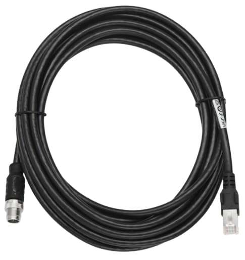 CABLE ETHERNET 5M X-CODED M12 TO RJ45 STANDARD FLEX