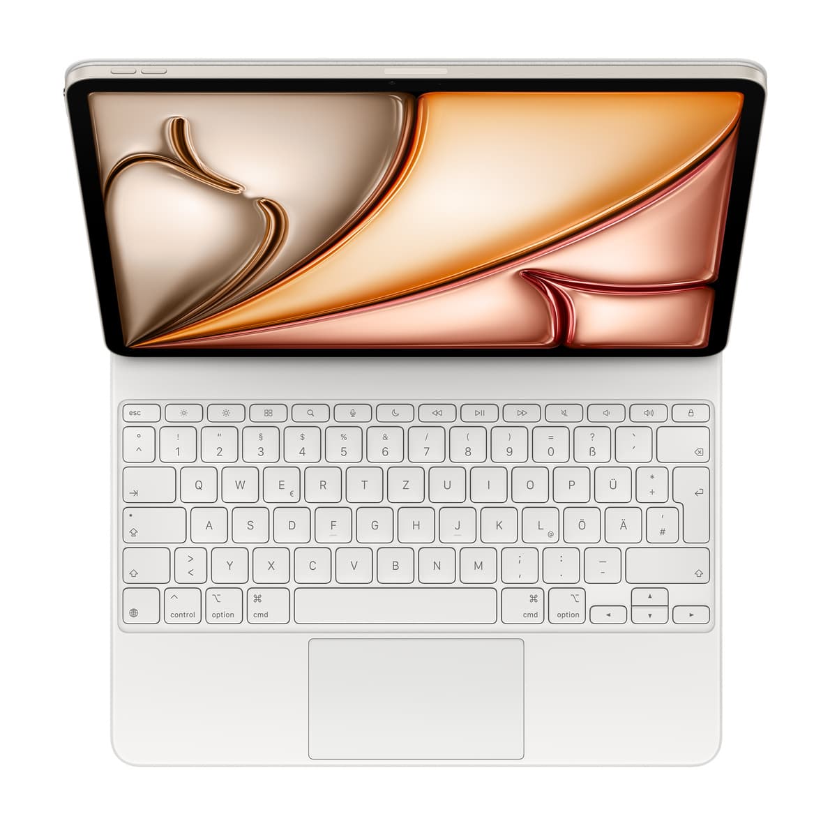 MAGIC KEYBOARD FOR IPADAIR 13-INCH (M3)MSD GERMAN WHITE