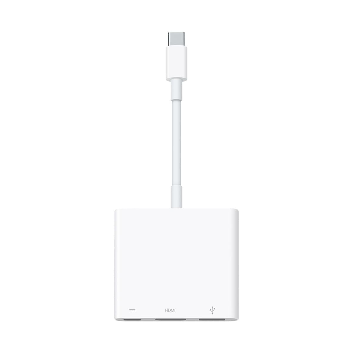APPLE - ADAPTATEUR VIDÉO - USB-C MÂLE POUR USB, HDMI, USB-C (ALIMENTATION UNIQUEMENT) FEMELLE - PREND EN CHARGE LA 4K (3840 X 2160)