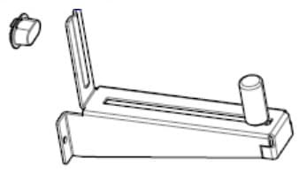 1-INCH CORE MEDIA HANGER ZT410 ZT411