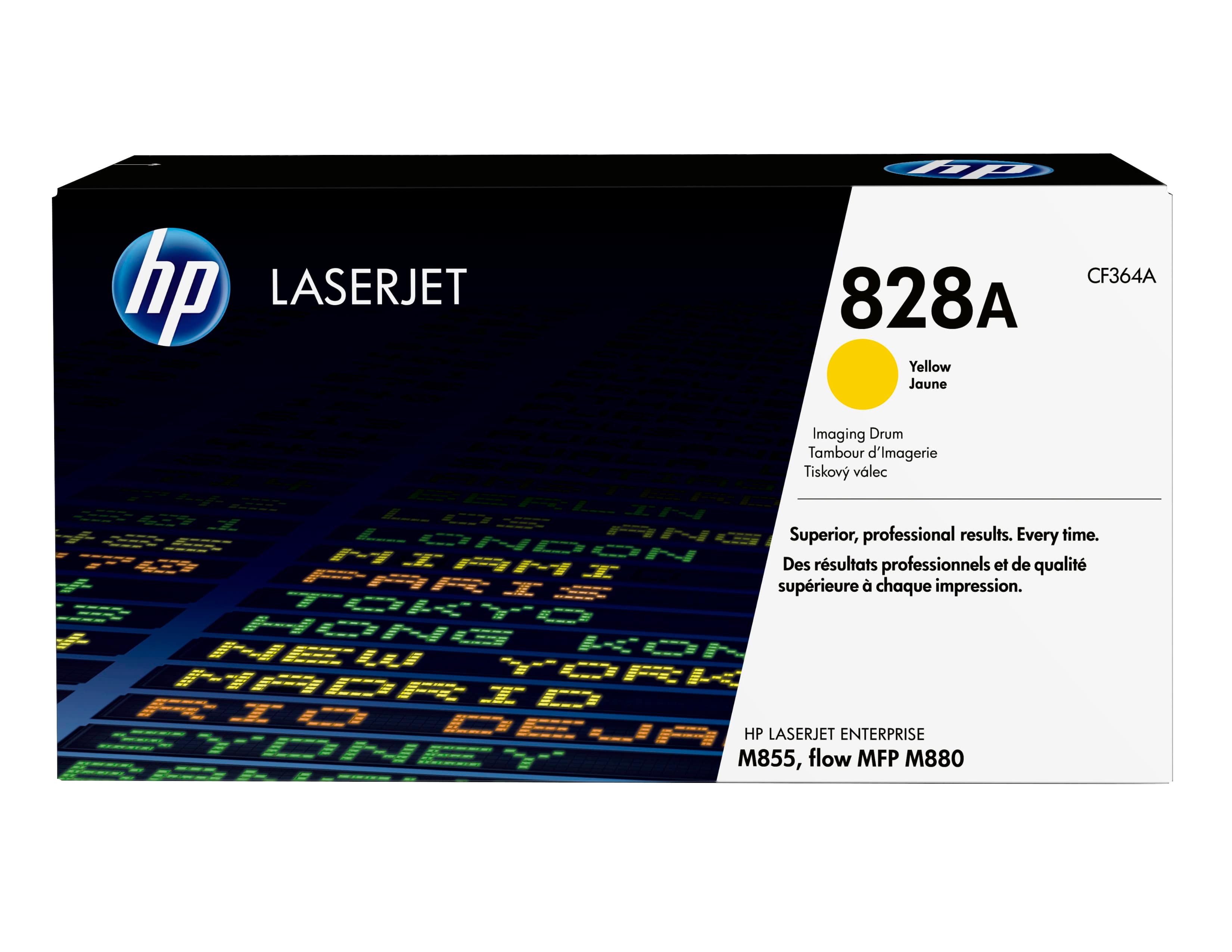 HP 828A - JAUNE - ORIGINAL - KIT TAMBOUR - POUR COLOR LASERJET ENTERPRISE MFP M775, LASERJET ENTERPRISE FLOW MFP M830, MFP M880