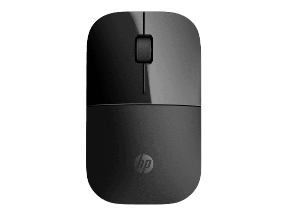 SOURIS - SANS FIL - 2.4 GHZ - RÉCEPTEUR SANS FIL USB - NOIR - POUR HP 20, 22, 24, 27, 460, PAVILION 24, 27, 590, 595, TP01, PAVILION LAPTOP 14, 15