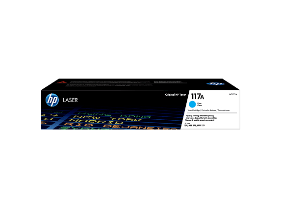 HP 117A - CYAN - ORIGINAL - CARTOUCHE DE TONER (W2071A) - POUR COLOR LASER 150A, 150NW, MFP 178NW, MFP 178NWG, MFP 179FNW, MFP 179FWG