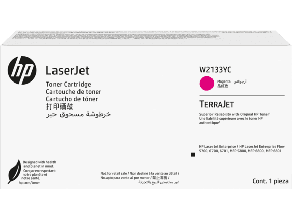 HP 213Y MAGENTA CONTRACT LASERJET TONER CARTRIDGE
