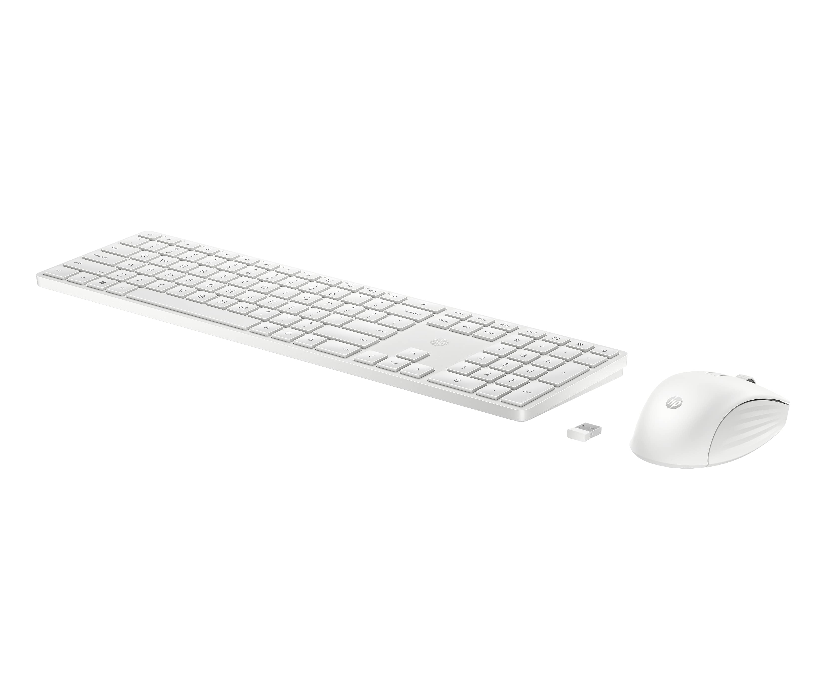 HP 655 WIRELESS KEYBOARD AND MOUSE COMBO WHITE (FR)