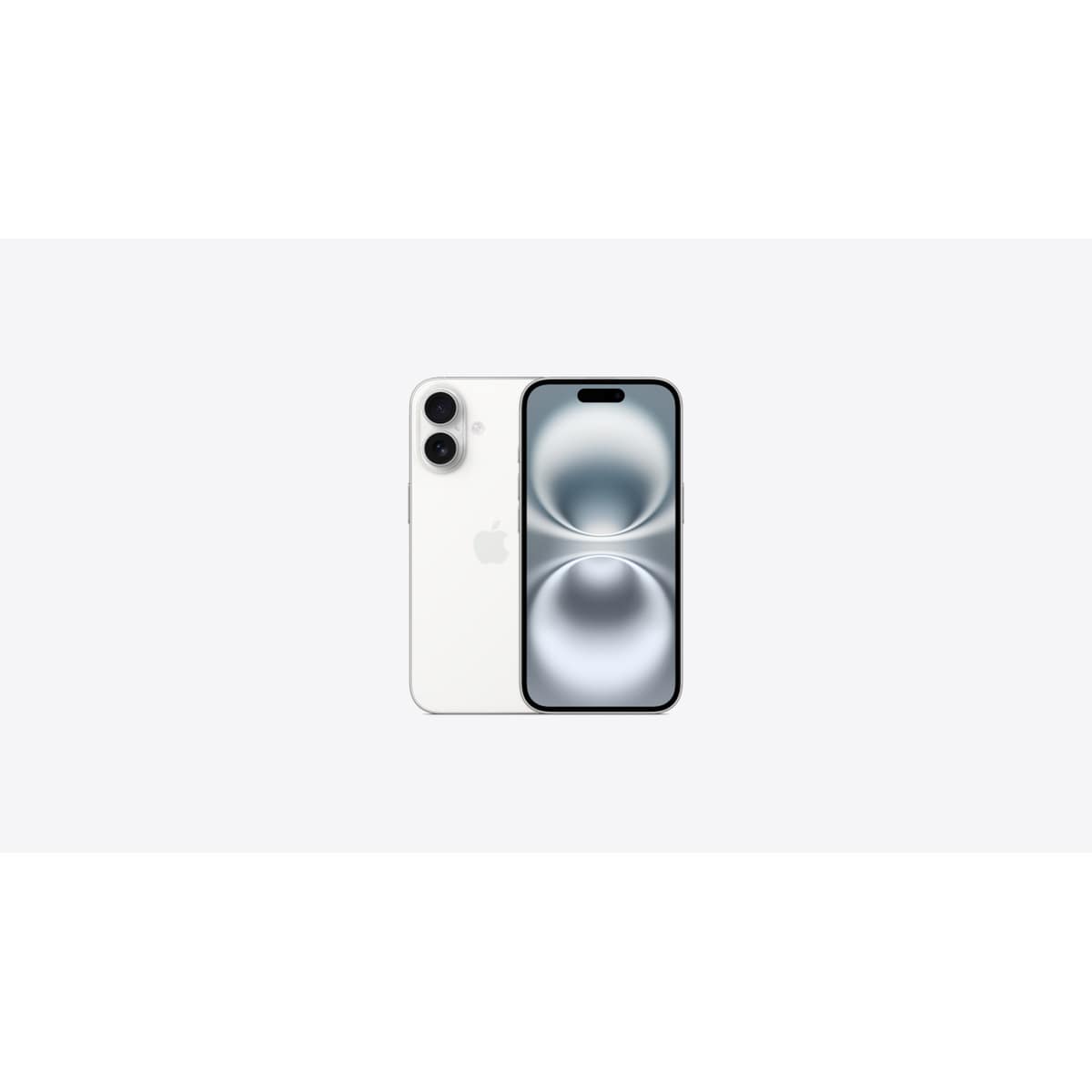 APPLE IPHONE 16 - 5G SMARTPHONE - DOUBLE SIM / MÉMOIRE INTERNE 128 GO - OLED DISPLAY - 6.1" - 2556 X 1179 PIXELS - 2X CAMÉRAS ARRIÈRE 48 MP, 12 MP - FRONT CAMERA 12 MP - BLANC