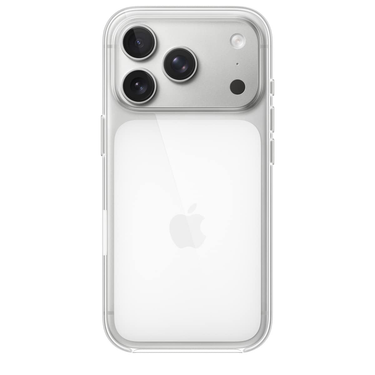 APPLE - COQUE DE PROTECTION POUR TÉLÉPHONE PORTABLE - COMPATIBILITÉ AVEC MAGSAFE - POLYCARBONATE - CLAIR - POUR IPHONE 17 PRO