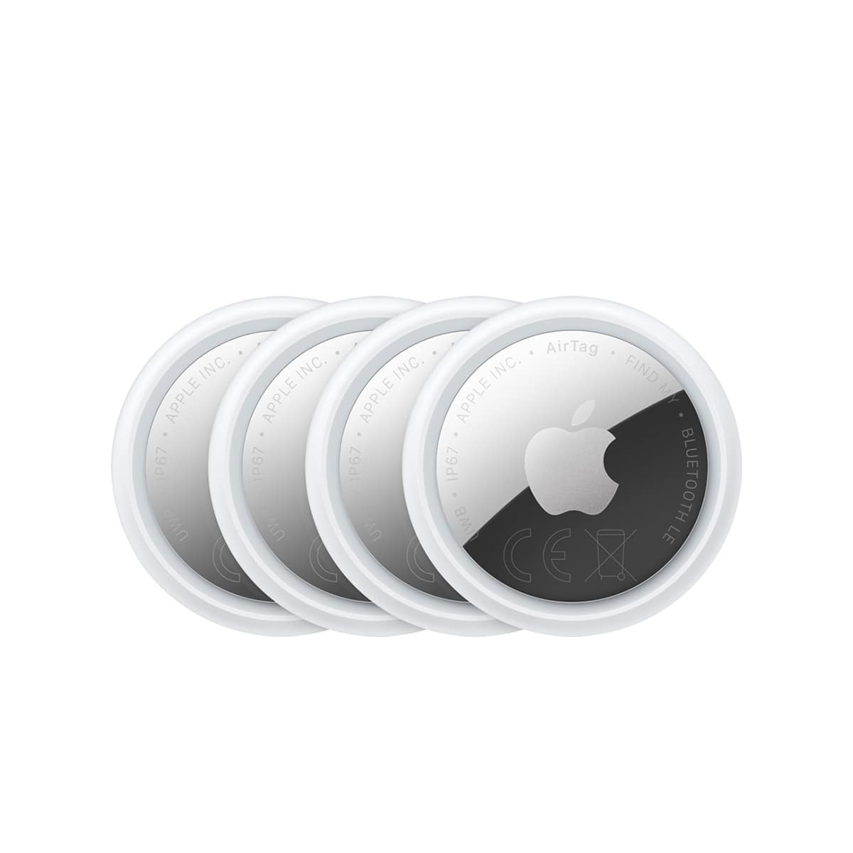APPLE AIRTAG (2ND GENERATION) - BALISE BLUETOOTH ANTI-PERTE POUR TÉLÉPHONE PORTABLE, TABLETTE, MONTRE INTELLIGENTE (PACK DE 4) - POUR IPHONE/IPAD/IPOD