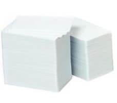 CARD FOOD SAFE PVC 30 MIL BOX OF 500 WHITE/WHITE GLOSSY