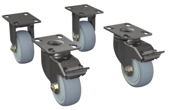 WHEELS FOR RACK SET OF 4 .