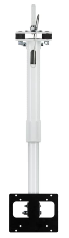 BRACKET TELESCOPING ADJUSTABLE 72IN-138IN CEILING MOUNT VESA WH