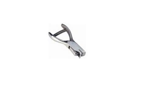 CARD PUNCH SLOTS FOR LABEL CLIP