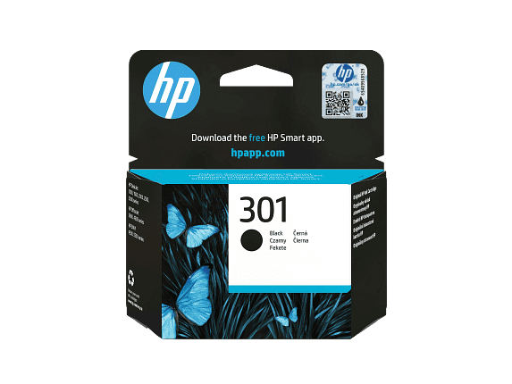 HP 301 - 3 ML - NOIR - ORIGINAL - CARTOUCHE D'ENCRE - POUR HP DESKJET 1000, 1010, 1050 AIO, 1050A AIO, 1510 AIO, 2000, 2050 AIO, 2050A AIO, 2510 AIO, 2540 AIO, 3000, 3050 AIO, 3050A EAIO, 3510 EAIO SERIES, HP ENVY 4500 EAIO, 5530 EAIO SERIES, HP OFFICEJET