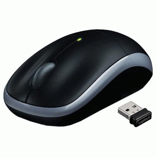 LOGITECH M185 - SOURIS - OPTIQUE - SANS FIL - 2.4 GHZ - RÉCEPTEUR SANS FIL USB - GRIS